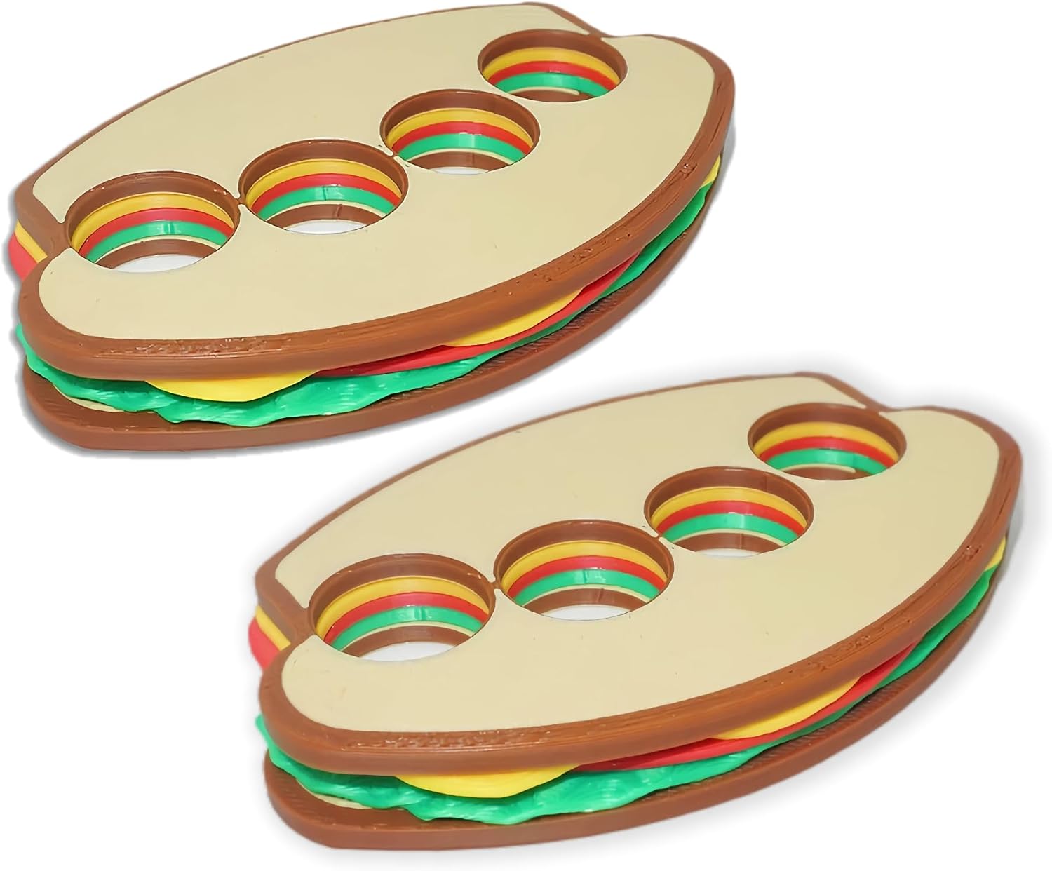 Two Xonery sandwich prank props